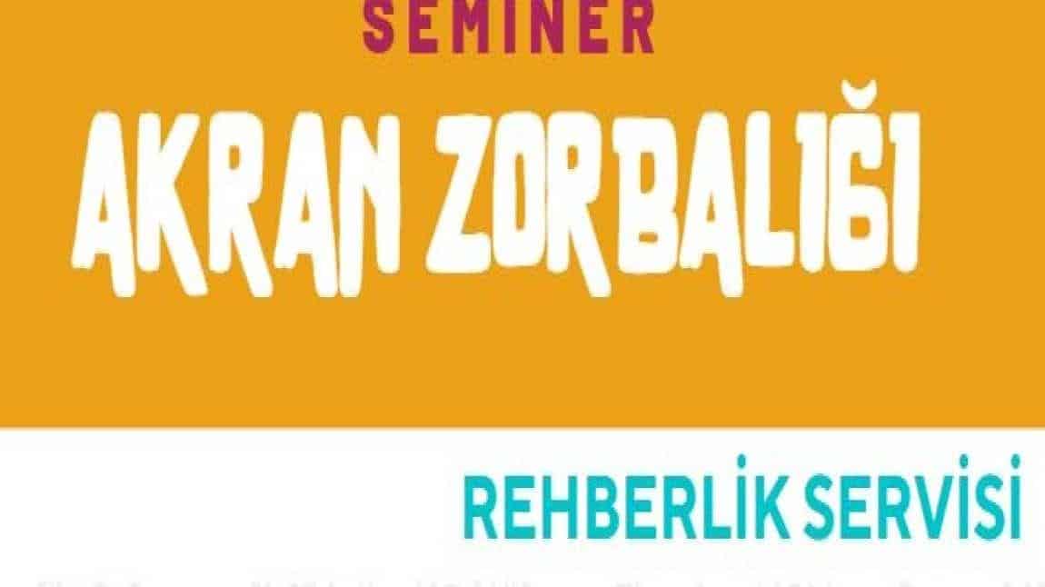 AKRAN ZORBALIĞI SEMİNERLERİ